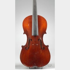Modern American Violin, F.L.V. Ames, Portland, 1914