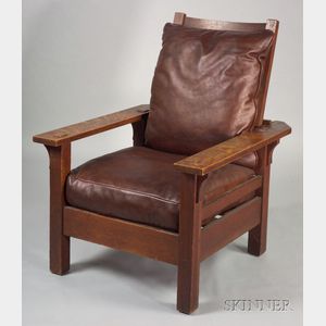 Arts & Crafts Adjustable-back Morris Chair
