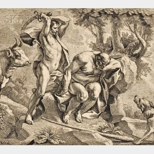 Jacob Jordaens (Flemish, 1593-1678) Mercury Slaying Argus