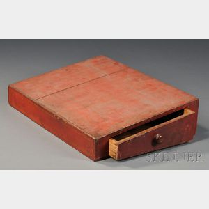 Shaker Red-painted Lap Desk
