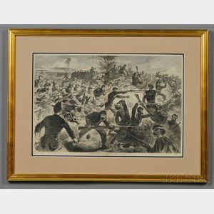 Winslow Homer Print A Bayonet Charge