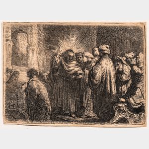 Rembrandt van Rijn (Dutch, 1606-1669) The Tribute Money