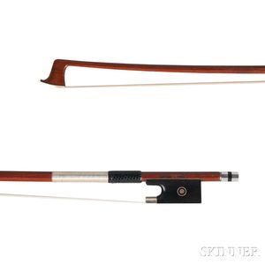 Silver-mounted Violin Bow