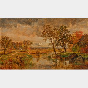 Jasper Francis Cropsey (American, 1823-1900) Landscape