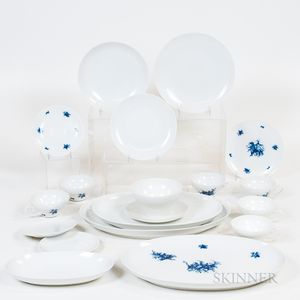 Rosenthal Porcelain Dinner Service for Eight. 