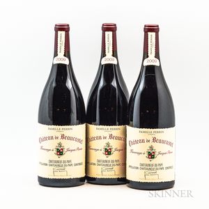 Beaucastel Chateauneuf du Pape Homage a Jacques Perrin 2009, 3 magnums