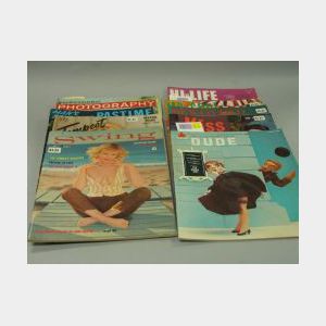 Eleven 1950-1960 Men&#39;s Magazines