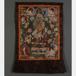 Thangka of Padmasambhava