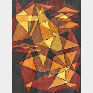 Garabed Der Hohannesian (American, 1908-1992) Crystal Forms