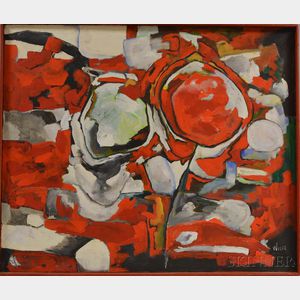 American School, 20th Century Red Abstraction