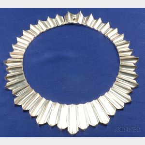 Sterling Silver Fringe Necklace, Antonio Pineda
