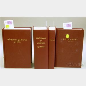 Two Sets of Hathaway Genealogical Reference Books