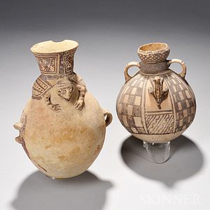 Two Chancay Terra-cotta Amphoras