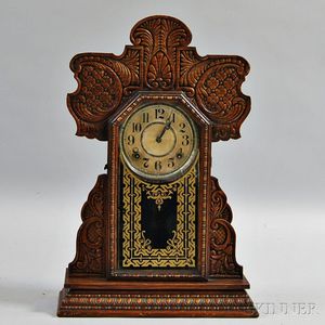 E. Ingraham "Gingerbread" Shelf Clock