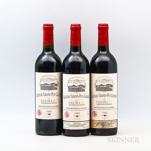 Chateau Grand Puy Lacoste 1995, 3 bottles