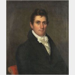 Attributed to Chester Harding (Boston and Northampton, Massachusetts, 1792-1866) Portrait of a Seated Gentleman