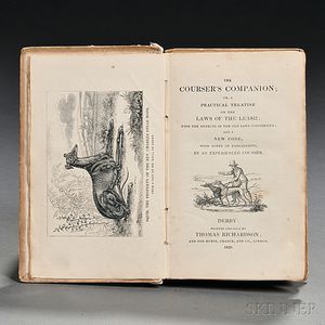 Thacker, Thomas (fl. circa 1829) The Courser's Companion; or, a Practical Treatise on the Laws of the Leash.