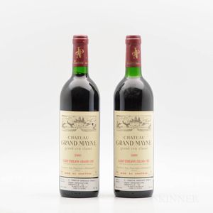 Chateau Grand Mayne 1989, 2 bottles