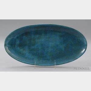 Leon Volkmar Durant Kilns Glazed Art Pottery Plate