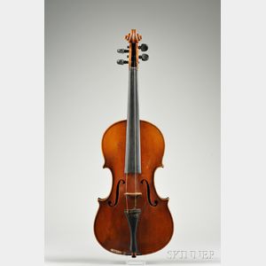 Saxon Violin, Joseph Metzner, c. 1910