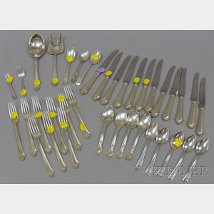 Group of Sterling and Silver Plated Flatware