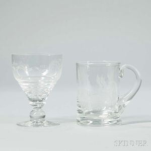 "JOIN OR DIE" Glassware