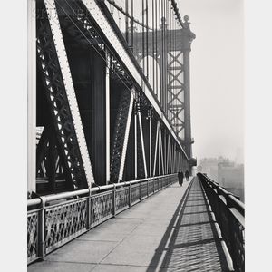 Berenice Abbott (American, 1898-1991) Manhattan Bridge