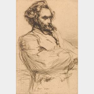 James Abbott McNeill Whistler (American, 1834-1903) Drouet,