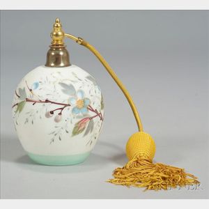 Decorated Glass Scent Bottle