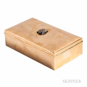 14kt Gold Cigar Box, Cartier