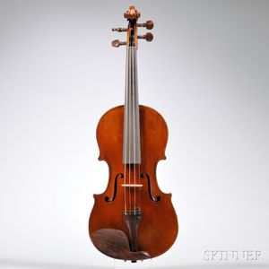 Violin, Signed Jenny Bailly, No. 135, 1920
