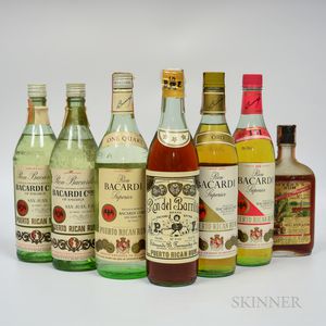 Mixed Rum, 1 quart bottle 2 4/5 quart bottles 3 750 ml bottles 1 4/5 pint bottle