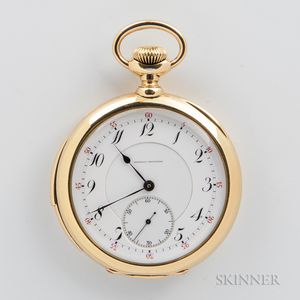 Benedict Brothers 18kt Gold Minute Repeater Open-face Watch