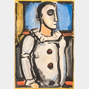 Georges Rouault (French, 1871-1958) Pierrot