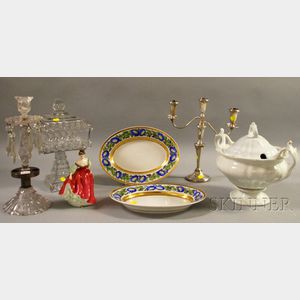 Seven Assorted Decorative Table Items