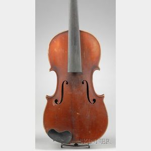 American Violin, Asa W. White, Boston, 1877