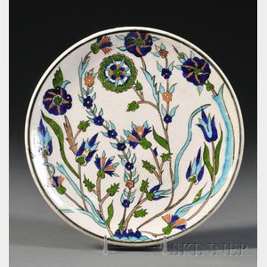 Damascus Iznik-style Plate