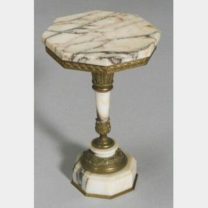 Marble and Ormolu Occasional Table