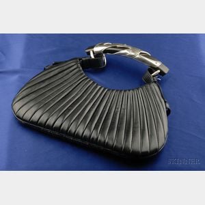Leather Handbag, Yves St Laurent