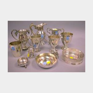 Eleven Silver Plate Tablewares