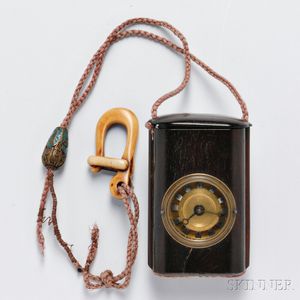 Japanese Inro Watch and Case