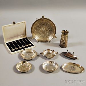 Group of Assorted Mostly Sterling Silver Tableware