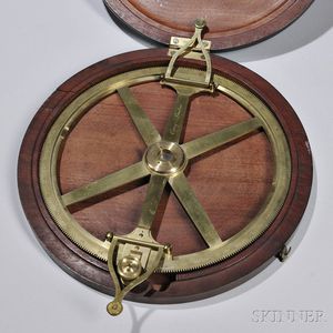 Cary Brass Plotting Compass