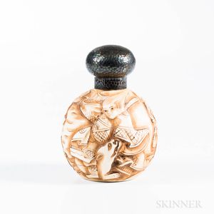 Carved Porcelain Netsuke-form Perfume