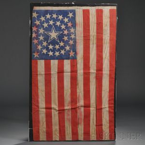 Printed Thirty-six-star American Flag