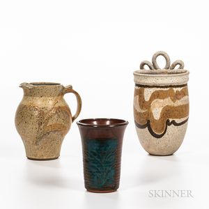 Three Pieces of Studio Art Pottery