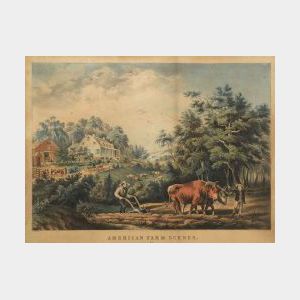 Nathaniel Currier, publisher (American, 1813-88) American Farm Scenes. No. 1.