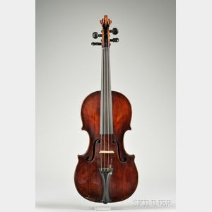 English Violin, Betts School, c. 1830