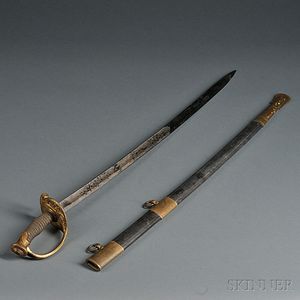 Model 1850 Foot Officer's Sword