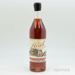 Hirsch Selection Kentucky Straight Rye Whiskey 13 Years Old, 1 750ml bottle